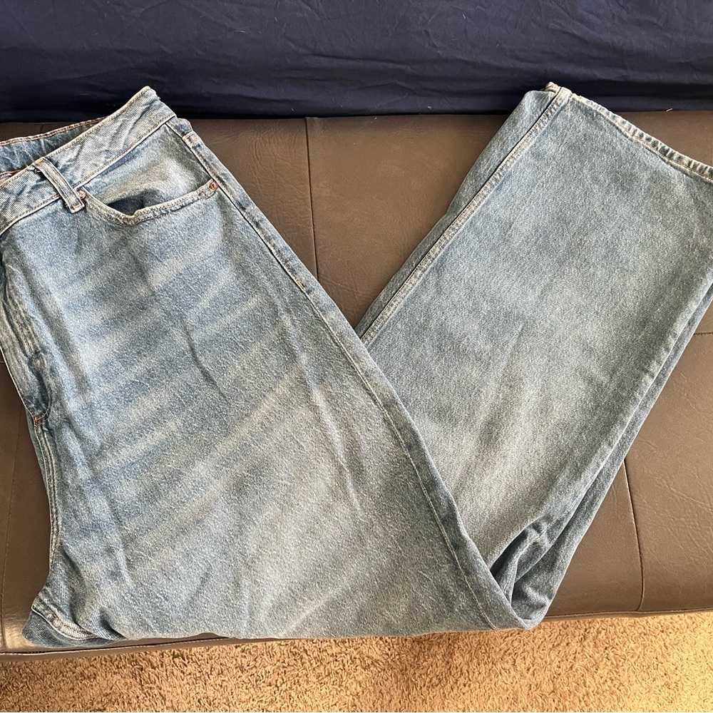 Primark Denim Light Blue Relaxed Jeans